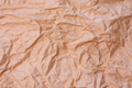 Close up shot of crumbled brown paper - PhotoDune Item for Sale