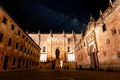 View of the University of Salamanca illuminated at night with the Milky Way - PhotoDune Item for Sale