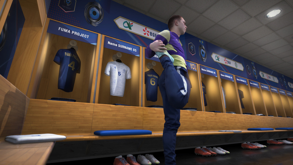 Locker Rooms of Stade de France