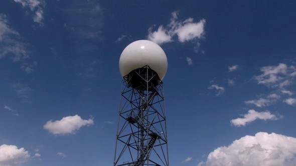 Doppler Tower And Radar