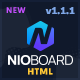NioBoard - Bootstrap HTML Admin Dashboard Template - ThemeForest Item for Sale