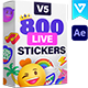 Live Stickers Library - VideoHive Item for Sale