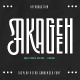 AKAGEEH | Retro Condensed Font - GraphicRiver Item for Sale
