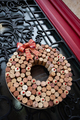 An unusual Christmas decoration on the door - PhotoDune Item for Sale