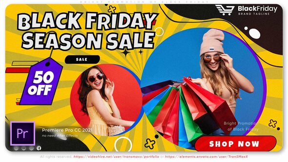 Bright Promotion of Black Friday