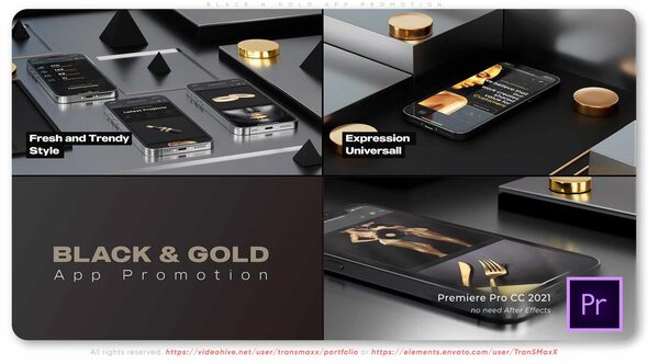 Black N Gold App Promotion