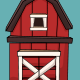 Hay houses and farm - Vector - GraphicRiver Item for Sale