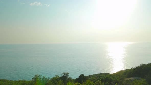Panorama of the Black Sea Coast