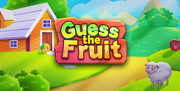 Guess The Fruit - Kid Word Game (Phaser 3)