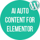 A.I Autocontent for Elementor - CodeCanyon Item for Sale