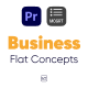Business Flat Concepts For Premiere Pro - VideoHive Item for Sale