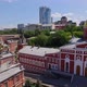 Renovated Old Buildings of Orthodox Monastery in Samara City Aerial View - VideoHive Item for Sale