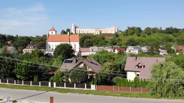 Renaissance castle in the small town of Janowiec.