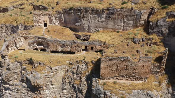 Ancient City Ruins Aerial View 9