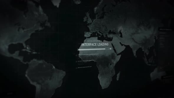 Sci-fi phantom searching system has detected the target position on the map alt