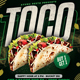 Taco Flyer - GraphicRiver Item for Sale
