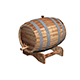 wooden barrel - 3DOcean Item for Sale