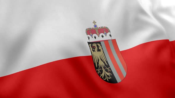 Upper Austria Flag