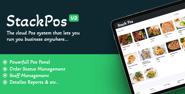 StackPos – Restaurants Point Of Sale Script