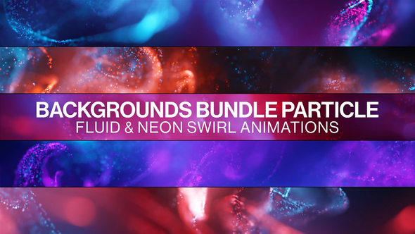 Swirling Particle Backgrounds
