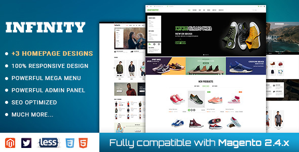 Infinity - Responsive Magento 2 Fashion Store Theme