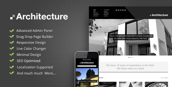 Architektura - motyw WordPress