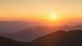Beautiful panoramic mountain landscape on golden sunset - PhotoDune Item for Sale