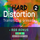 Hard Distortion Transitions 2 - VideoHive Item for Sale