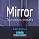 Mirror Transitions Presets - VideoHive Item for Sale