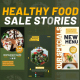 Healthy Food Sale Stories - VideoHive Item for Sale