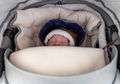 Newborn baby first winter walk in stroller - PhotoDune Item for Sale