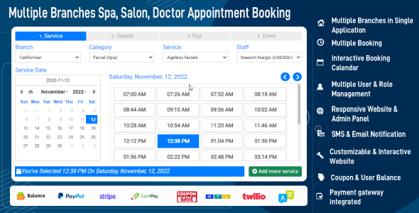 DevSteed | Spa, Salon, Doctor Appointment Booking & Schedule Booking