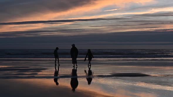 Sunset Beach Walk