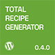Total Recipe Generator - WordPress Recipe Maker with Schema and Nutrition Facts (Gutenberg Block) - CodeCanyon Item for Sale