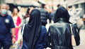 Two friends walking in a city - PhotoDune Item for Sale