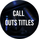 16 Call Outs Titles - VideoHive Item for Sale