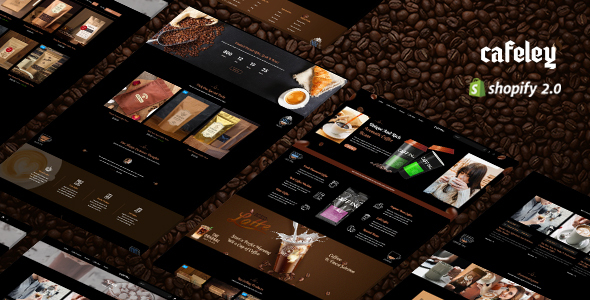 Cafeley - Coffee Shop Responsive Shopify Theme
