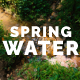 Flowing Spring Water
