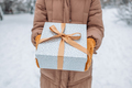 woman with present gift boxes in hands - PhotoDune Item for Sale