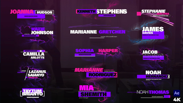 Particles and Modern Lower Thirds alt