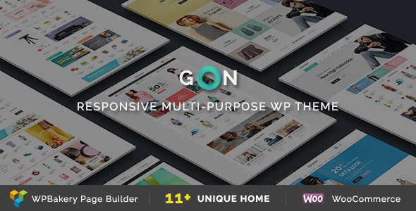 Gon | Responsive Multi-Purpose WordPress Theme