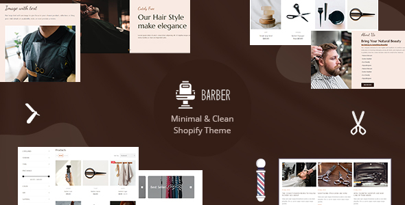 Sharper - Barber Shop Shopify Theme