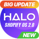 Halo - Multipurpose Shopify Theme OS 2.0 - ThemeForest Item for Sale