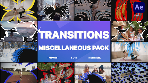 Miscellaneous Transitions | After Effects alt