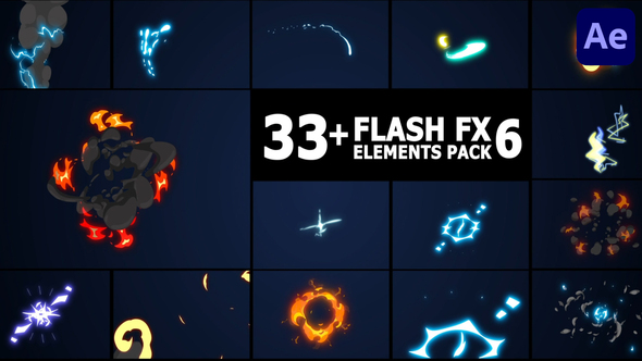 Flash FX Elements Pack | After Effects