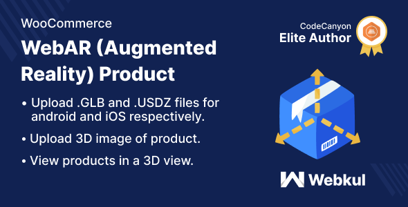 WooCommerce WebAR (Augmented Reality) Product