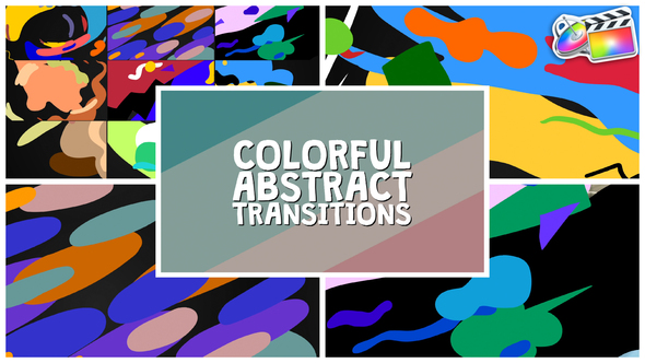 Colorful Abstract Transitions | FCPX alt