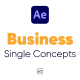 Business Flat Single Concepts For After Effects - VideoHive Item for Sale