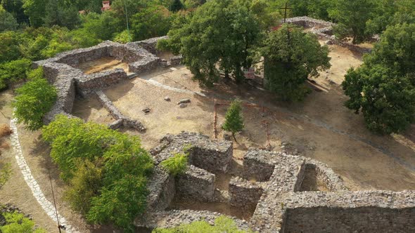 Second Century Fortress Of The New Era Shot From The Air 