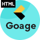 Goage – Creative Agency HTML Template - ThemeForest Item for Sale